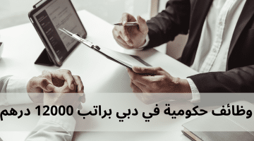 وظائف حكومية في دبي براتب 12000 درهم